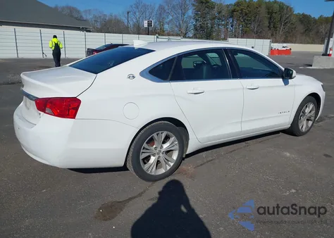 2015 Chevrolet Impala 1Lt из США, поврежденный, VIN 2G1115SL9F9173299